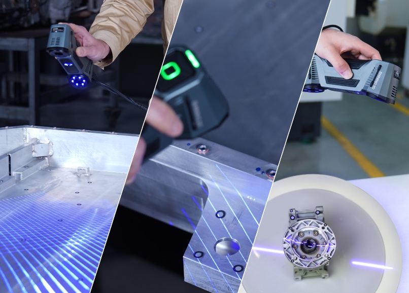 Her Türlü İş Parçasını Kapsayacak Dört 3D Tarama Modu