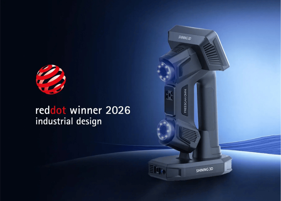 Reddot Winner 2026 Industrial Design - FreeScan Omni