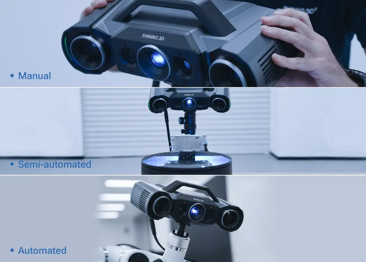 OptimScan Q12/Q9 HD 3D Tarama Teknolojisi