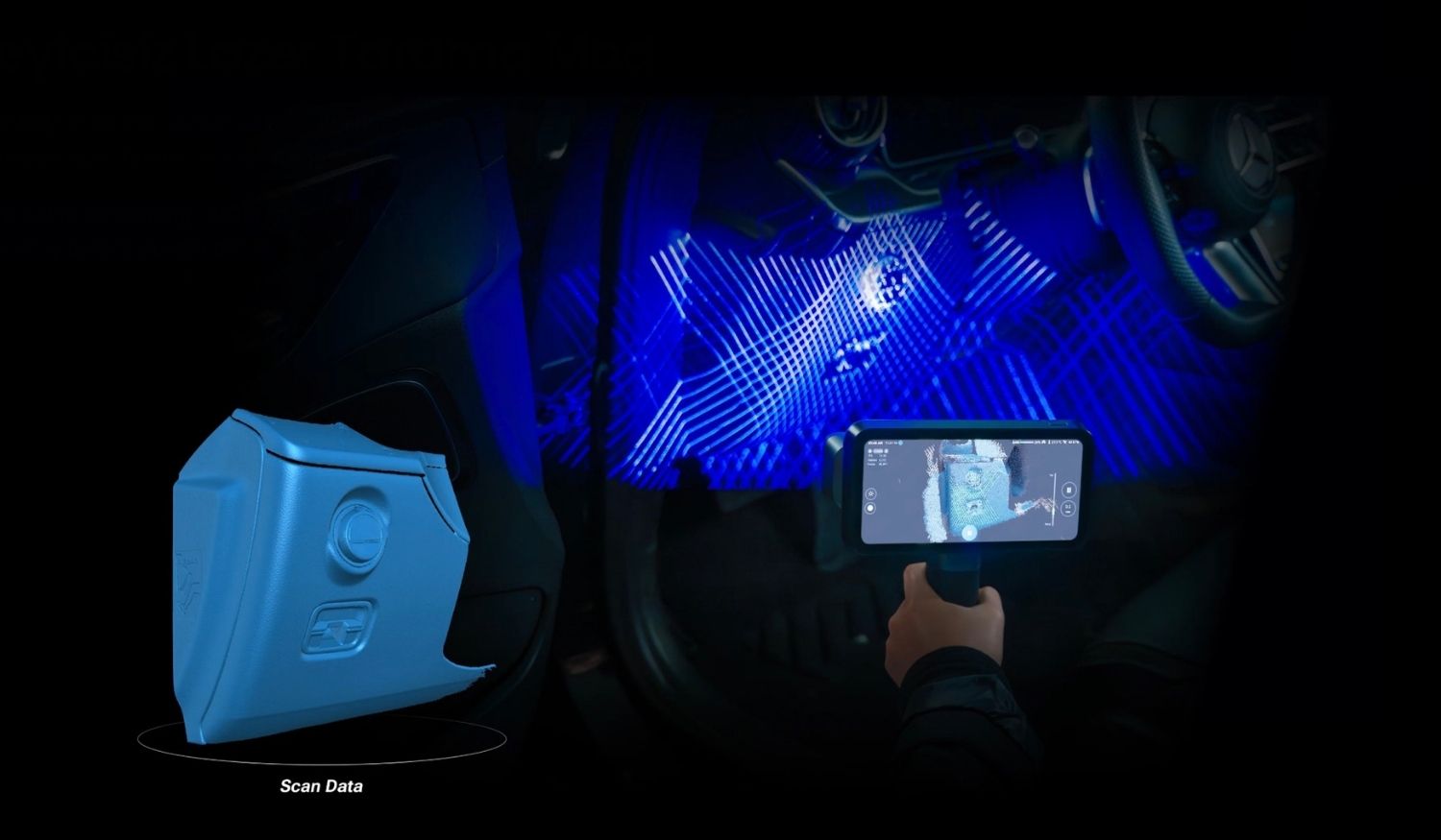 İşaretleyicisiz Lazer Tarama Mod